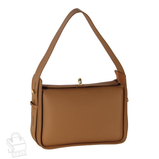 Сумка женская кожаная 2060VG l.brown Vitelli Grassi  в Новосибирске