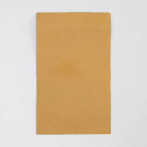 Цена за 50 шт. Пакет Zip - lock Крафт с прямоугольным окном 12×20 см