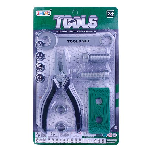 Игровой набор "Инструменты" на листе