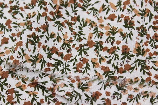 Штапель Николь цв.белый, ш.1.45м, вискоза-100%, 90гр/м.кв - Купава фото 4