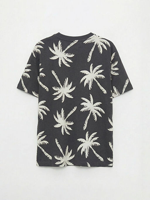 Palmiye Desenli Erkek ?ocuk Ti??rt