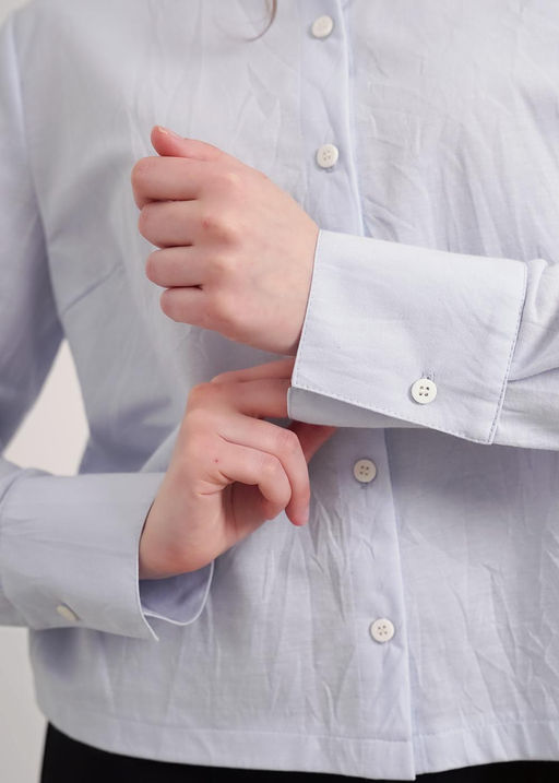 CLE Блузка жен. 156977/181кж голубой - Clever wear фото 3