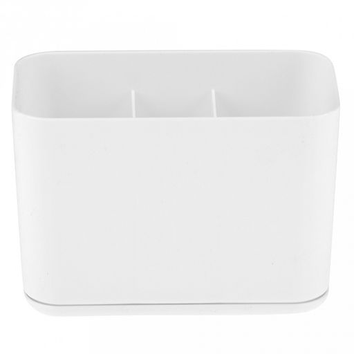 Сушилка для столовых приборов пластмассовая "Смарт" 15,7х8,7х11,1см, белый (Россия)