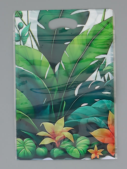 Цена за 50 шт. Пакет подарочный, с zip-lock застежкой, "Букет ромашек", 15х23 ± 1см