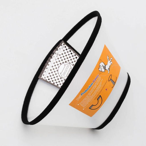 Ветеринарный воротник №3, обхват шеи 30-36 см, высота 13,5 см, чёрный - Пижон фото 5