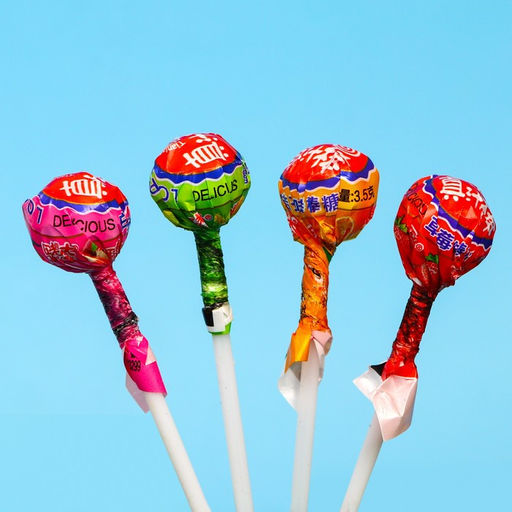 Цена за 100 шт. Карамель леденцовая Frutti-pop's фруктовый микс, 3,5 г - Simaland фото 2