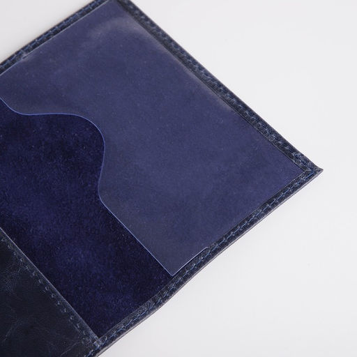 Обложка для паспорта, цвет синий - Simaland фото 6