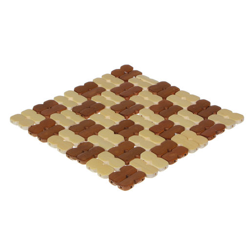 Подставка под горячее бамбук "Клетка" 19х19,5см 888-028