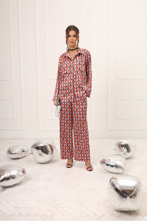 КОМПЛЕКТ 1169 (БЛУЗКА + БРЮКИ) - Larici фото 3