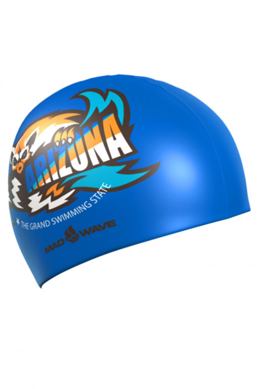 Силиконовая шапочка Arizona, Swimming team - Mad wave фото 2