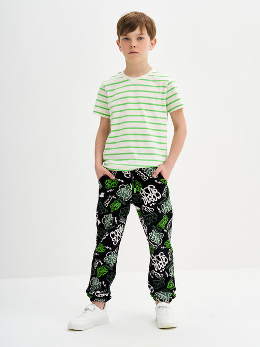 Футболка для мальчика в полоску - Kogankids фото 7