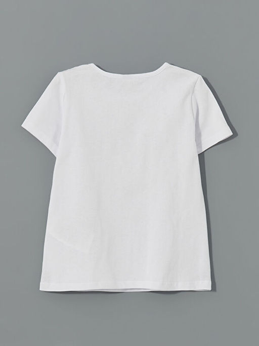 Bisiklet Yaka K?z ?ocuk Ti??rt ve ?ort