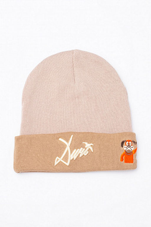 Шапка ЗАПОРОЖЕЦ Ditch Sobaka LIGHT BEIGE/BEIGE  фото 5