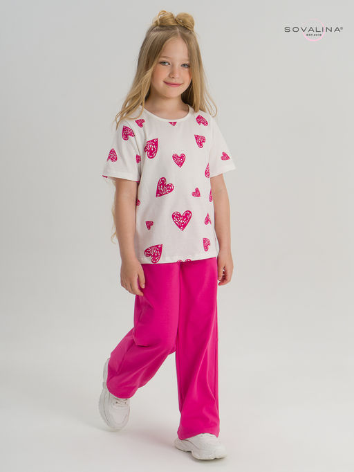 Костюм Лето разбитое сердце-фуксия - Sovalina фото 14