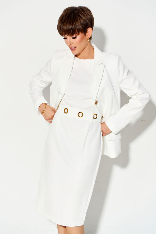 Платье Foxy Fox 1619-Р молочный  фото 3