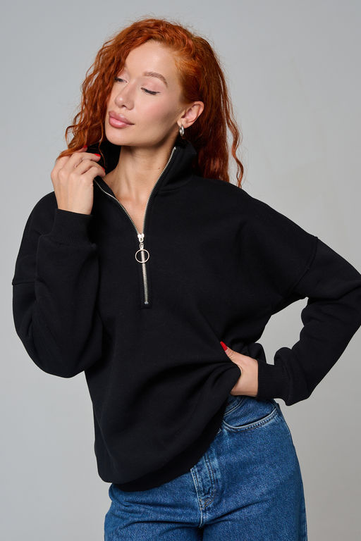 Свитшот Натали 14427 из хлопка с полиэстером фото 12