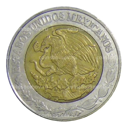 Монета 1 песо 2015 года Мексика