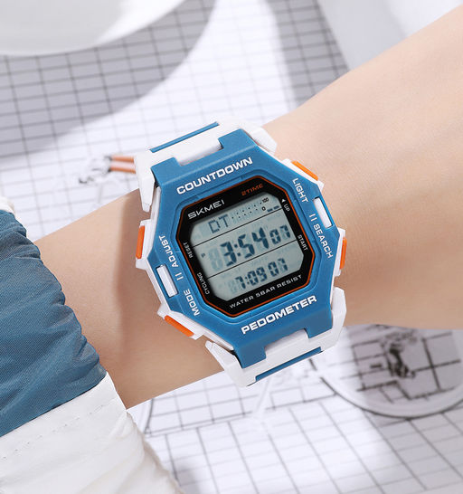 Часы наручные Skmei мужские электронные спортивные 2596blue