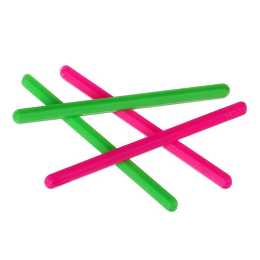 Цена за 5 шт. Счетные палочки 20 штук в пенале РАНТИС 6-и гранных флуоресцентных