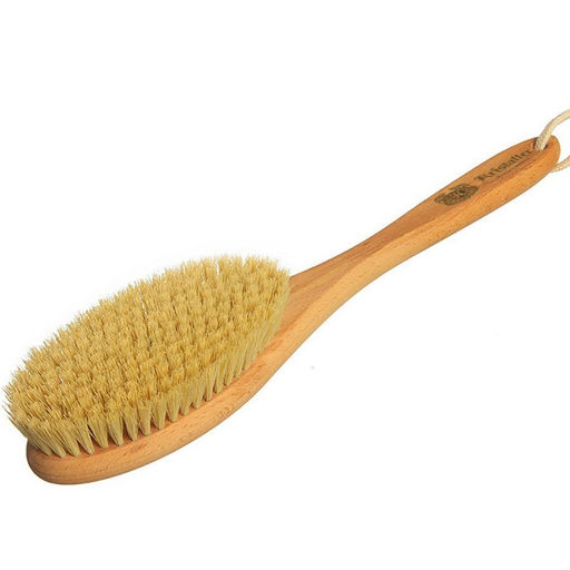 Kristaller Щётка для сухого массажа на ручке, щетина кабан, 215 пучков  фото 29