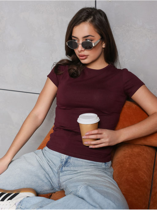 Футболка Скимс Экрю Женская - София фото 51