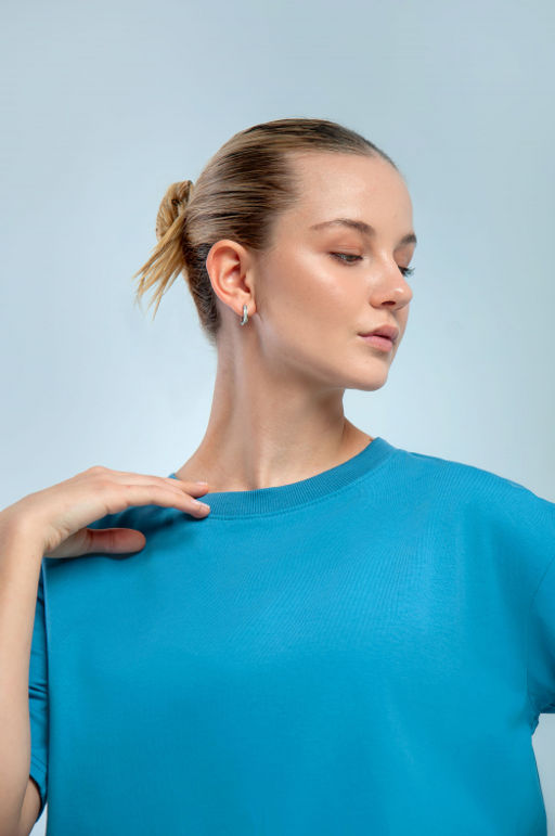 Арт. 4143 Туника женская 44-54 (6 шт) Цвет:джинс