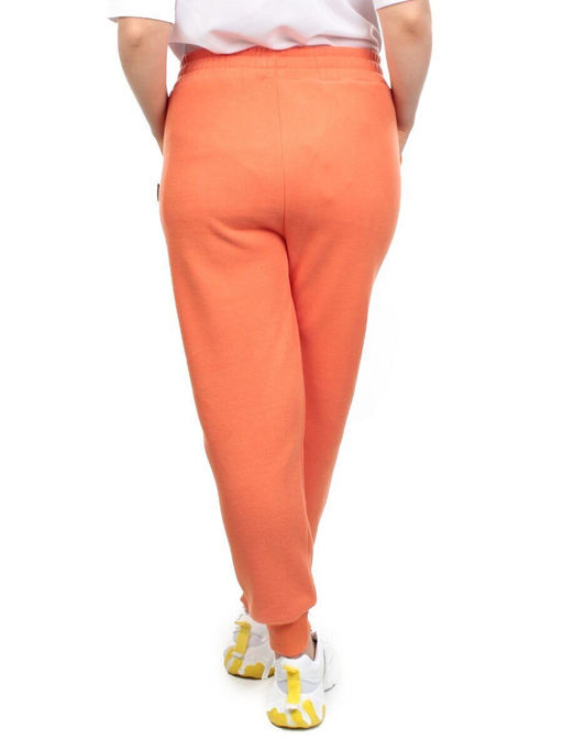 07 ORANGE Брюки спортивные женские на флисе (100% хлопок) 7986