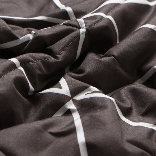 Покрывало LoveLife евро Grid 200×210±5 см, новосатин, 100%п/э