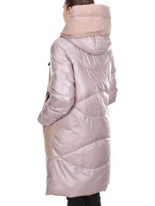 2235 PINK POWDER Пальто женское зимнее AKIDSEFRS (200 гр. холлофайбера) - Fashion фото 5