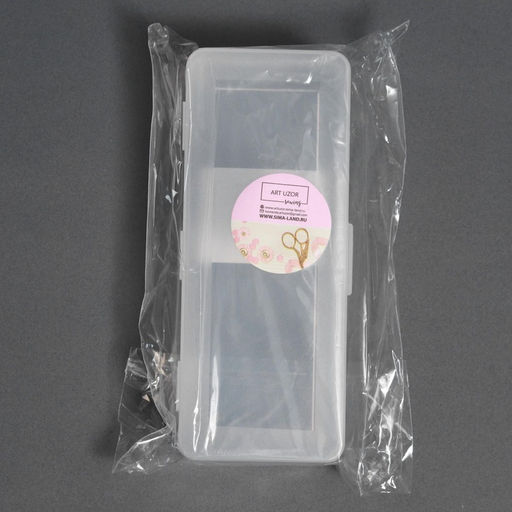 Цена за 2 шт. Бокс для хранения мелочей, 12.5×5×3.3 см, прозрачный