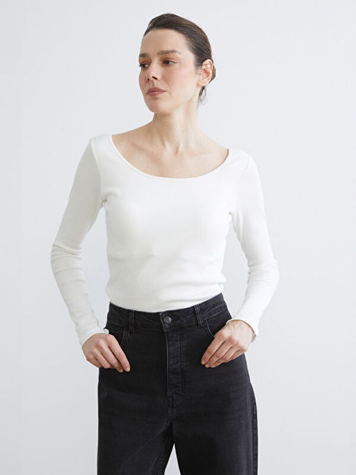 U Yaka Kuplu Kad?n Body