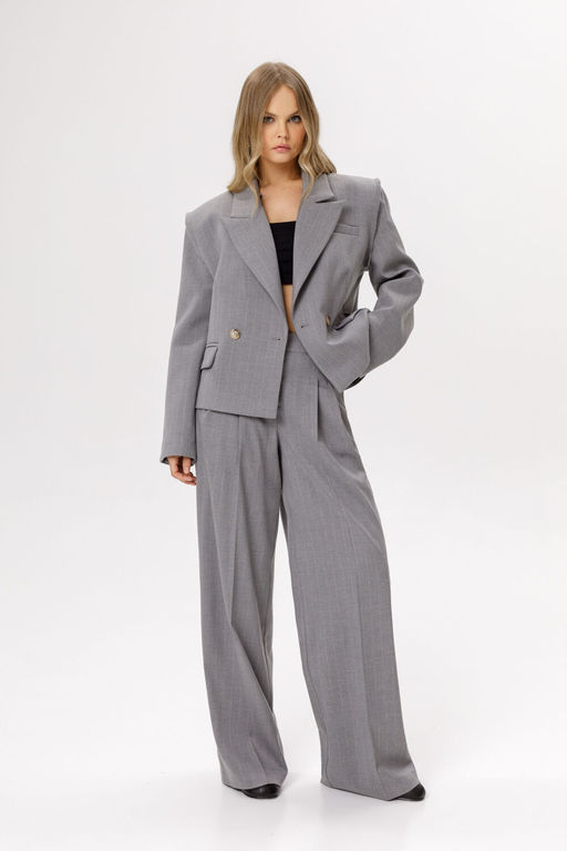 Жакет Pirs 6377 светло-серый