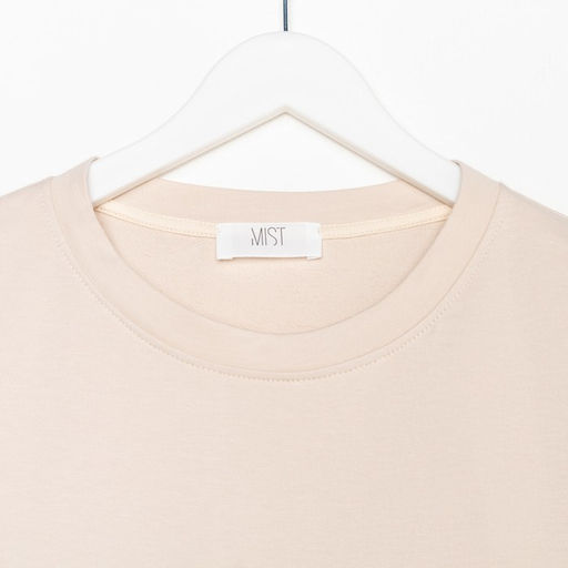 Костюм женский (толстовка, шорты) MIST, размер 48-50, бежевый