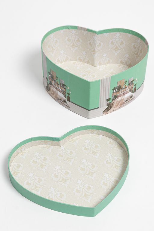 Коробки подарочные сердечко 3 в 1 с рисунком, 24*21*9,8 см (SF-5643А) - Больше подарков фото 2