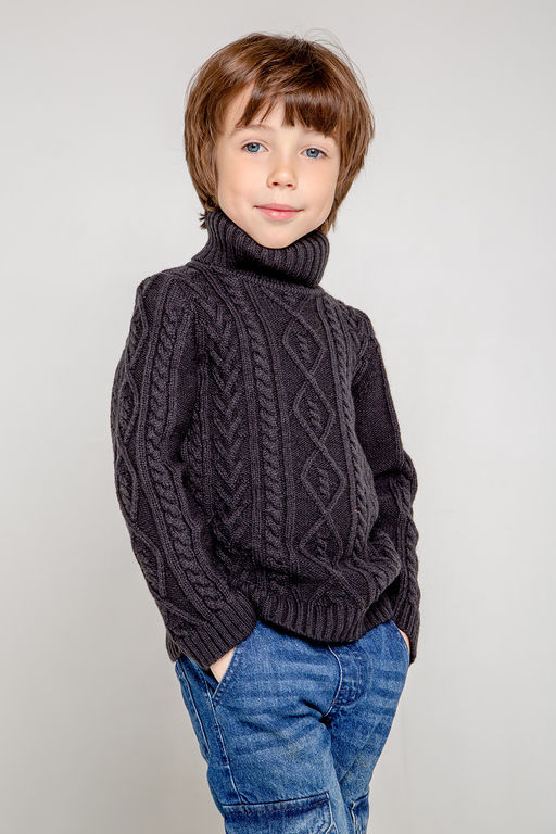 Crockid _ КВ 30122/ш/грифельный джемпер д/мал яс