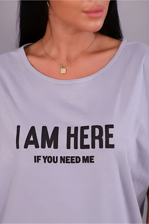 Футболка сзади удлиненная Арт. 726