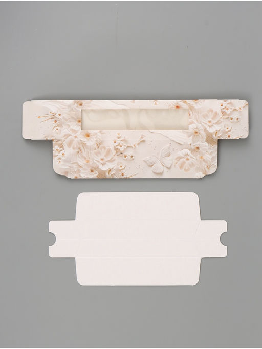 Цена за 5 шт. Коробка подарочная с окном «С любовью», 18×5.5×5.5 см, самосборная