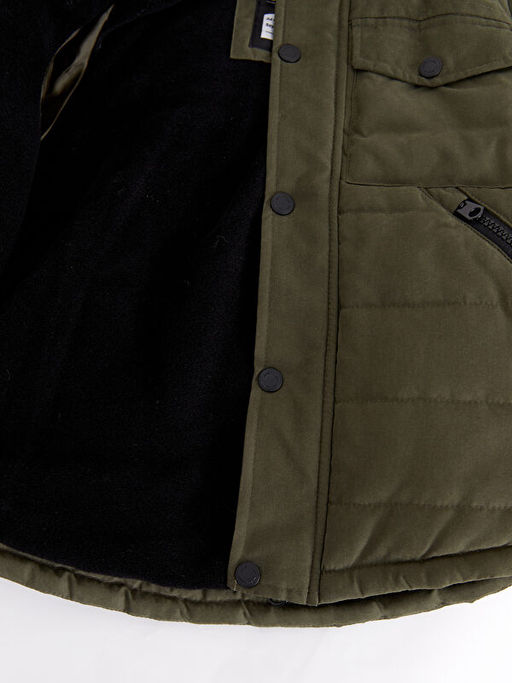 Kap??onlu Basic Erkek ?ocuk Mont - Waikiki фото 3