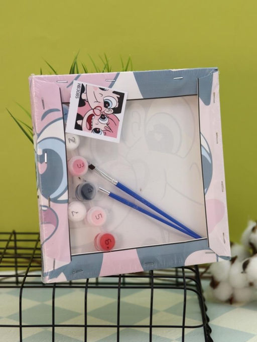 Картина по номерам на подрамнике Draw Me! Love of life, (20*20 см)