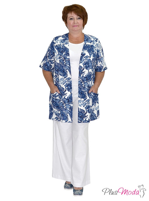 Жакет Модель №685 размеры 44-84 - Plusmoda фото 4