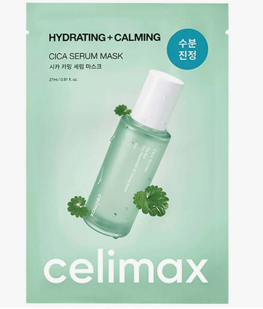 Маска для лица тканевая успокаивающая с экстрактом центеллы - Mask Calming Ampoule The Real Cica, 27 мл