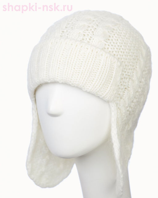 Сильвер Ушанка женская флис (56-58)