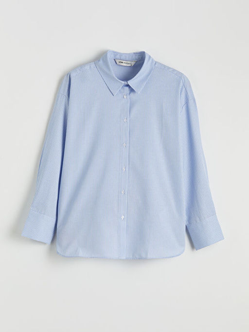 ?izgili Poplin Kad?n G?mlek