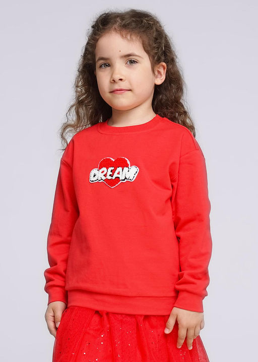 Свитшот для девочки - Clever wear фото 3