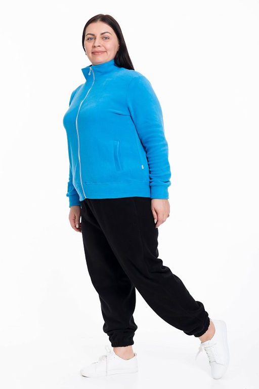 Толстовка флис М319163ВШв аквамарин - Елена фото 7