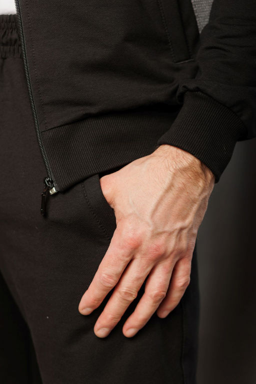 Костюм без начёса  из футера двухнитки