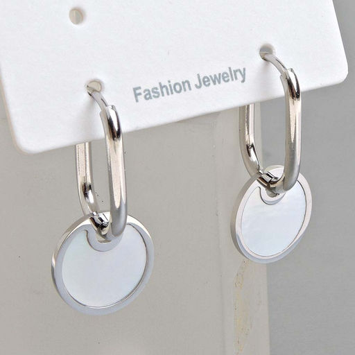 Серьги с замком кольцо арт. 13 3672 (id 276600)