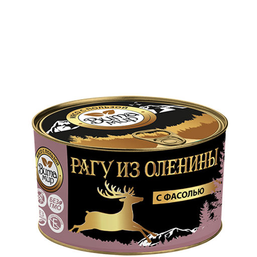 Рагу из оленины с фасолью ВитаМир , 400г