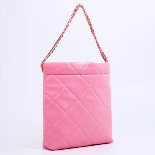 Сумка-мешок без застёжки, цвет розовый - Simaland фото 5