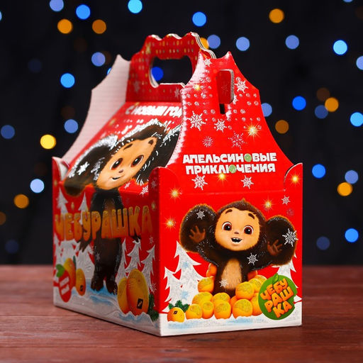 Цена за 5 шт. Подарочная коробка Чебурашка, 20 х 12 х 17 см - Simaland фото 3